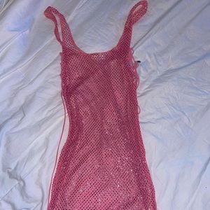 For Love & Lemons rhinestone dress